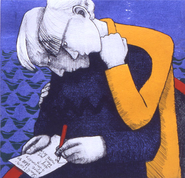 Letter by Frans Wesselman